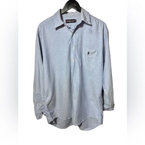 Ralph Lauren Buttondown Shirt Blue Men Size M